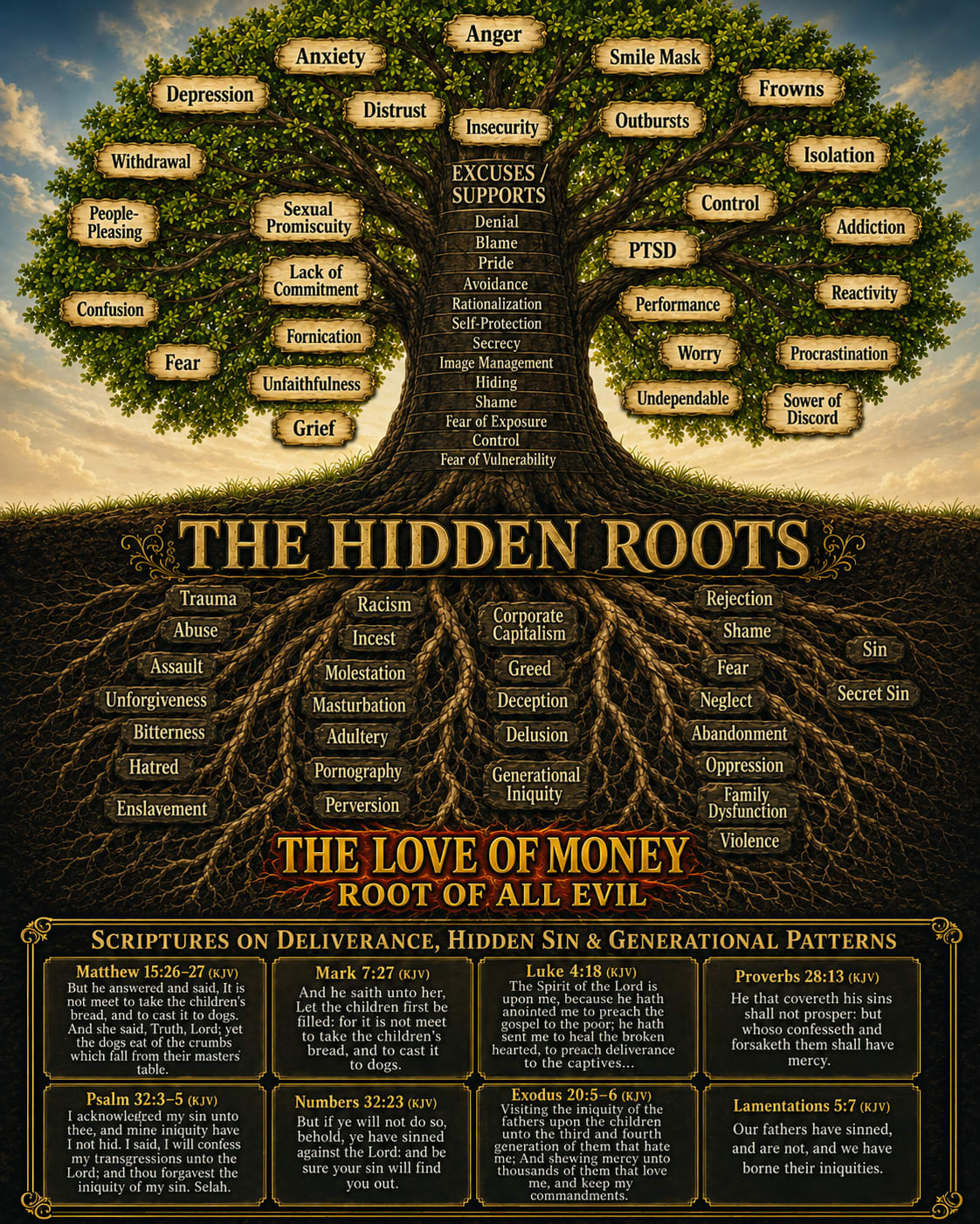 Exposing the Hidden Roots
